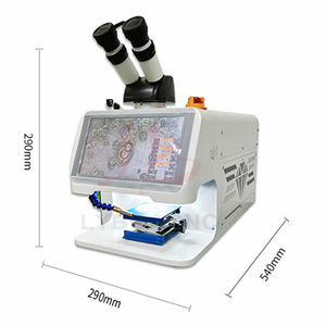 Mini soudure de laser de l'écran tactile 60W 100W 150W 200W de laser de ND YAG de machine de soudage par points de bijoux avec le système de contrôle de CCD - Product Image 1