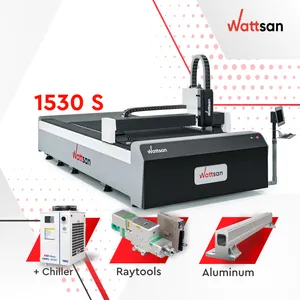 Wattsan 1530 E raycus Max Photonics IPG 1500W 6000W laser CNC nhôm thép Brass 3000W sợi máy cắt laser 3015