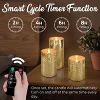 Nouveau Design décoration de la maison USB Rechargeable bougie télécommande lampe bougies lumière avec minuterie bougie électronique