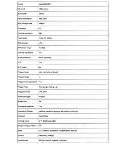 Hantek Official 6022BE Ordinateur Portable PC USB Stockage Numérique Oscilloscope Virtuel 2 Canaux 20Mhz Portable Osciloscopio - Product Image 6