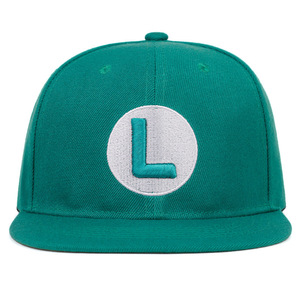 Casquette de <span class=keywords><strong>baseball</strong></span> tendance vintage hip-hop <span class=keywords><strong>Mario</strong></span>, 6 panneaux, motif dessin animé, décontractée, mode estivale, broderie lettres, toutes saisons, polyester/coton - Product Image 4