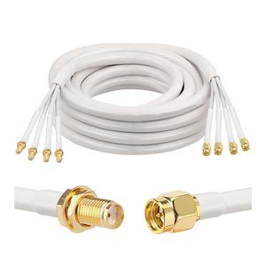<span class=keywords><strong>Cable</strong></span> de extensión SMA cuádruple de 2m con 195 SMA macho a hembra RG195 <span class=keywords><strong>Cable</strong></span> de antena coaxial Cables de comunicación - Product Image 1