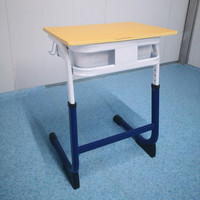 Primaire Secondaire Lycée Salle De Classe Meubles Table Salle De Classe Unique Étudiant Chaise De Bureau pour Enfants