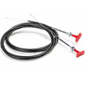 Throttling Valve Regulating Valve Red T Handle Flexible Shaft Assembly For Buses <b>Coaches</b> Trucks - Product Image 4