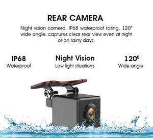 2024 Venta caliente Hidden Car Dash Cam Dual Dash Cam para la seguridad de conducción del vehículo con <span class=keywords><strong>precio</strong></span> barato - Product Image 5