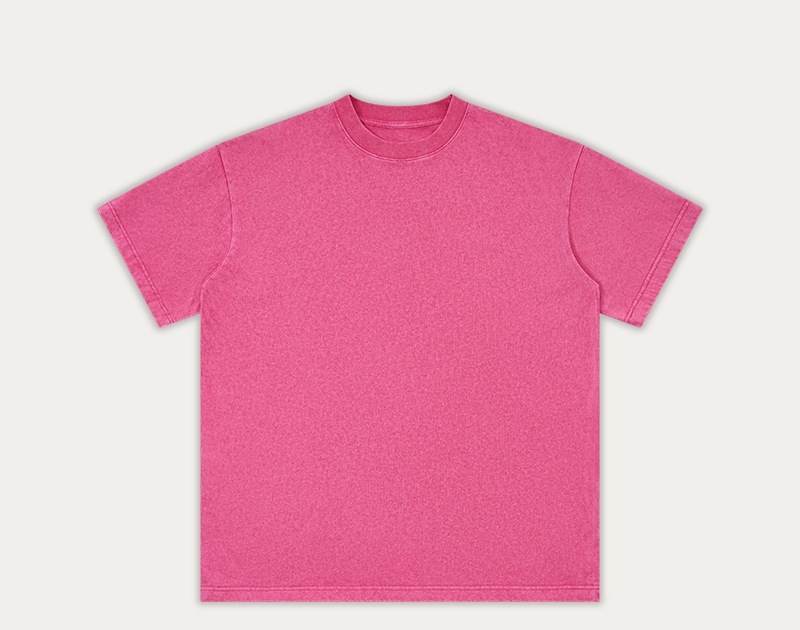 Washed rose red