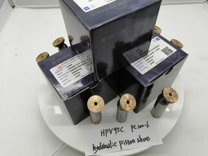עשוי ב korea hpv95 חלקים הידראולי גליל בלוק שסתום צלחת שסתום נעל בוכנה עבור PC200-6 PC200-7 PC200-8 מחפר - Product Image 6