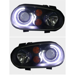 Fari Anteriori Full LED Personalizzati per Volkswagen Golf 4 2002-2008 con Lenti Proiettori Bi-Xenon e DRL - Product Image 5