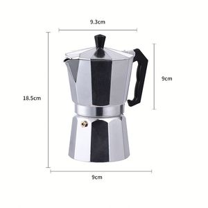 Caffettiera Moka in Alluminio Lucidato per 1/3/6/9/12 Tazze, Prezzo Competitivo, per <span class=keywords><strong>Caffè</strong></span> Espresso su Fornello - Product Image 3
