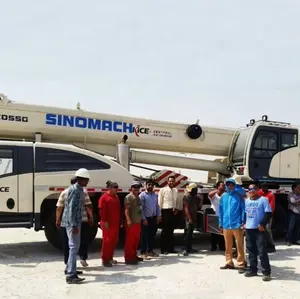 크레인 트럭 Sinomach 70 톤 TTC070G 모바일 크레인