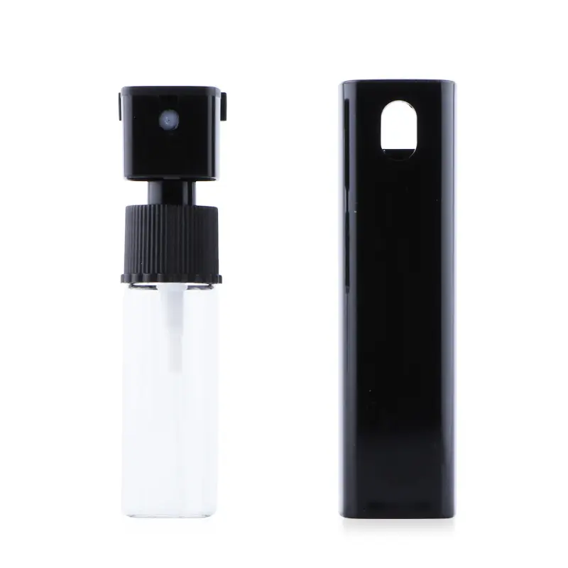 Gemakkelijk nemen 10ml plastic spray fles parfum fles 10ml geparfumeerd fles met verstuiver