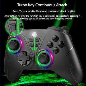 Accesorios Inalámbricos Directo de Fábrica, Controlador de Juegos, Auriculares con Audio, Doble Vibración 360 °   Joystick con Gatillo Lineal de 0.1mm, Venta al Por Mayor - Product Image 6