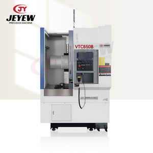 Độ chính xác cao nhiệm vụ nặng nề <span class=keywords><strong>CNC</strong></span> máy tiện đứng với tốc độ cao đôi cọc cho đường kính lớn gia công kim loại vtc650 - Product Image 2