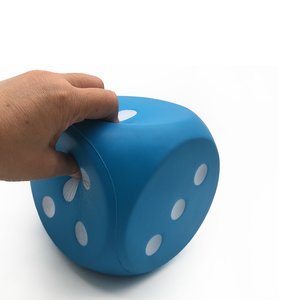 Cubo de <span class=keywords><strong>Yoga</strong></span> de plástico grande personalizado de fábrica de 15cm, seis lados, entrenamiento, Fitness, dados impresos, ejercicio físico, accesorios deportivos - Product Image 3