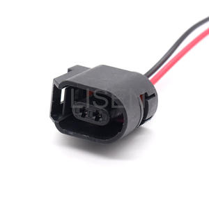 6E0973702 2-контактный гнездовой разъем ABS Датчик скорости жгут проводов для VW AUDI A3 Skoda - Product Image 1