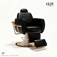 Chaise de barbier ergonomique moderne et réglable pour salon de beauté et salon de coiffure, siège de coiffure pour femmes