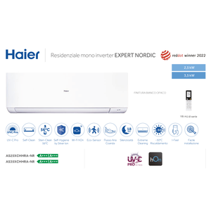 Aire Acondicionado Split Doméstico Expert Nordic Wifi 12000 BTU R32 A+++ de Bajo Consumo, Solo Frío, con Refrigerante R32 - Product Image 4