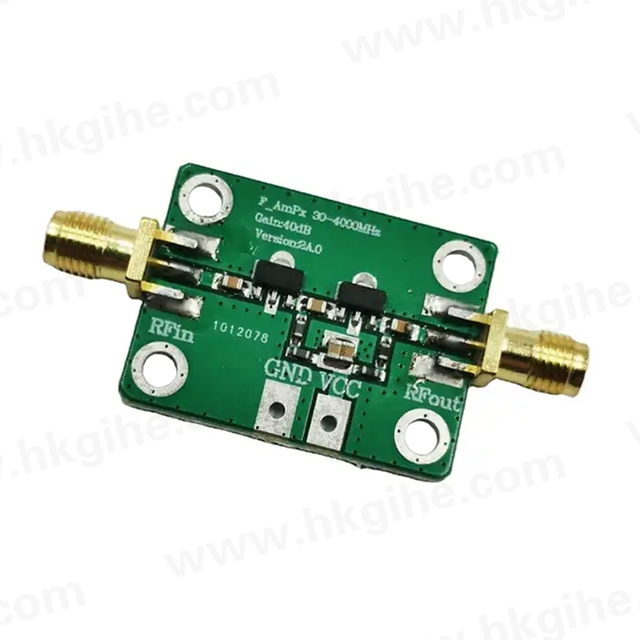 wholesale 30-4000mhz RF Wideband Gain 40dB Low Noise Amplifier LNA Board Modules DC 5V for FM HF VHFf/UHF with high quality
