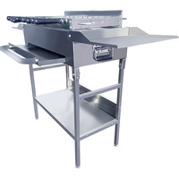 Barbecue électrique portable pliable automatique turc-russe pour camping, charbon de bois, type Hibachi, pour Chypre