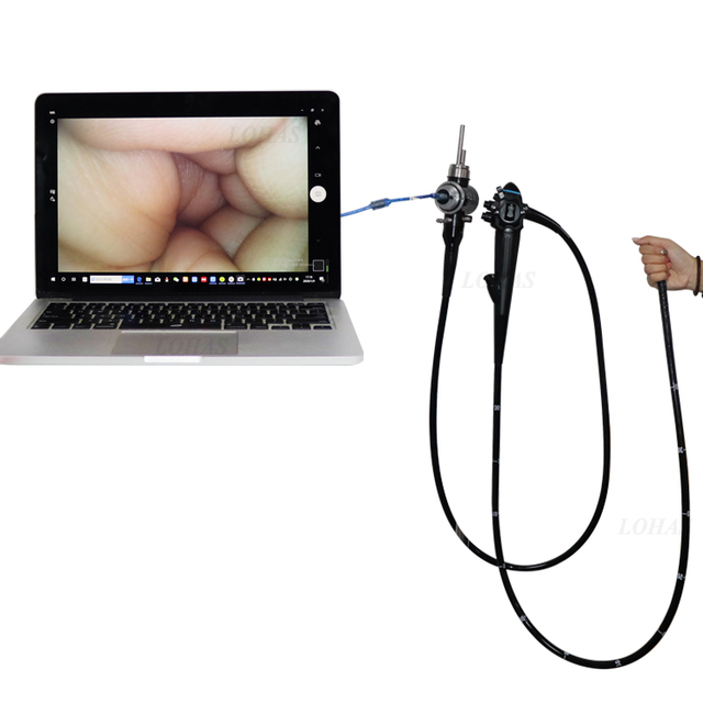 LHEMV4V High Definition Electronic USB Video Endoscopic Gastroscope Colonoscope