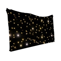 Projecteurs de scène LED RGB 3-en-1 pleine couleur pour décoration de fond étoilé, idéaux pour mariages, fêtes et spectacles, avec contrôle DMX512 et tailles personnalisables