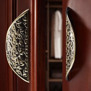 Poignées bouton nordique moderne placard <span class=keywords><strong>armoire</strong></span> tirer fenêtre porte tiroir or luxe bouton armoires de cuisine poignées meubles en métal - Product Image 3