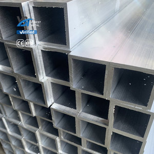 Tubería Cuadrada de <span class=keywords><strong>Aluminio</strong></span> Personalizada de 80 mm, 2024 T3 6061 T6 6063, Aleación 2x2, para Uso Industrial - Product Image 4