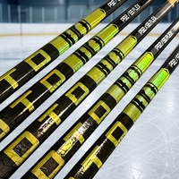 Promotion Hors Saison Qualité Professionnelle Bâtons de Hockey sur Glace en Fibre de Carbone 380g Lames P29/P28/P92 Conception Durable Motif Personnalisé