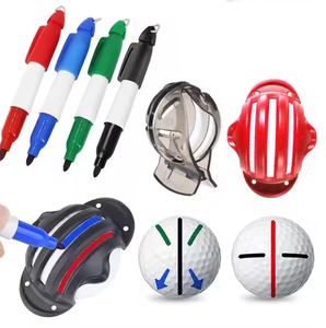 Marqueur permanent miniature personnalisé avec porte-clés, encre imperméable à séchage rapide, pour balles de golf, cadeau promotionnel - Product Image 5