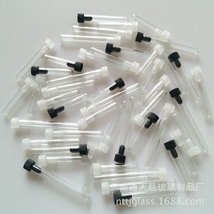 <b>Plastic</b> Stopper 4.3mm PE Transparent Dustproof Waterproof For Test Tube Essential Oil Bottle <b>Cap</b> Factory Direct Supply - Product Image 3