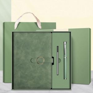Promo Wholesale Business Notebook <b>Journal</b> for Gifts Customizable PU Leather A5 Notebook Gift Set With Pen, Thermal Mug and USB - Product Image 1