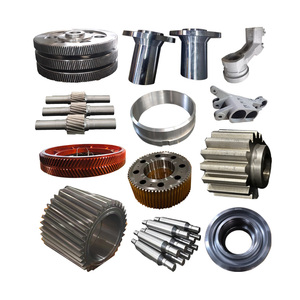 Chất lượng cao giả mạo các bộ phận máy móc xây dựng thép đúc giả mạo đe hollowing trục mặt bích con lăn-top rèn dịch vụ - Product Image 4