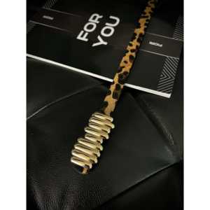 Cinturón Metálico con Estampado de Leopardo Fiori, Hebilla Dorada, Estilo Y2K, Accesorio de Moda para Mujer - Product Image 2