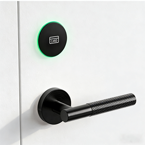 Sistema de Cerradura Electrónica de Puerta de Hotel RFID sin Contacto, Tarjeta M1 de 13.56MHz para Hostelería Moderna RF-F20, Mejore la Seguridad de su Hotel - Product Image 1