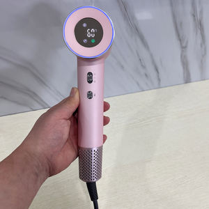 Sèche-cheveux professionnel haute vitesse 110000 tr/min, adapté à un séchage rapide, faible bruit, écran HD, 4 réglages de chaleur et 2 réglages de vitesse - Product Image 3