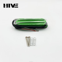 ST Electric Guitar Double-coil Pickup Small Double-blade Track Pickup Alnico 5 Dual-track Pickup Can Be Cut Into Single Pieces
