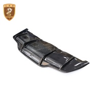 Kit de carrosserie en fibre de carbone PSM Style pour Mercedes Benz classe C W205 C63 deux portes avant lèvre arrière diffuseur Spoiler Bodykit