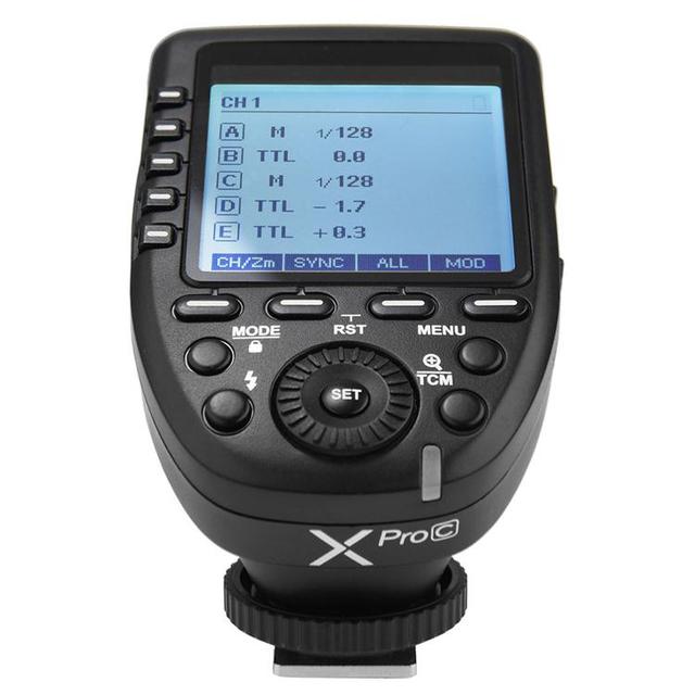 Godox Xpro 2.4G TTL Wireless Camera Flash Trigger for Canon Nikon Sony
