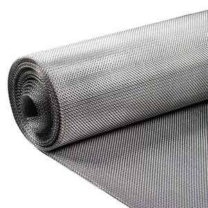 Tessuto in Filo di Acciaio Inossidabile a Trama Liscia Superfine, Materiale 304 per Filtrazione e Setacciatura di Precisione, Disponibile in Rotoli e Fogli - Product Image 2