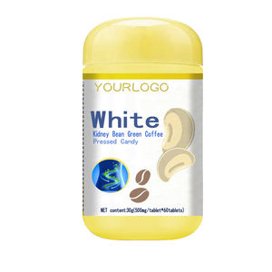ผู้ผลิตถั่วขาว รับผลิตแบบ OEM/ODM เม็ดกาแฟเขียวลดน้ำหนัก อาหารลดไขมันสำหรับผู้ใหญ่ น้ำตาลน้อย - Product Image 2