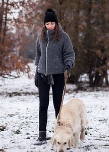 Leggings Termici <span class=keywords><strong>Foderati</strong></span> in <span class=keywords><strong>Pile</strong></span> Baleaf per Donna, Pantaloni Yoga Invernali a Vita Alta con Tasche e Controllo Pancia - Product Image 3