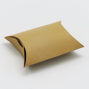 กล่องของขวัญกระดาษแข็งสีดำขนาดเล็ก พับได้ ออกแบบและพิมพ์ลายตามสั่ง รูปทรงกล่องหมอน - Product Image 5