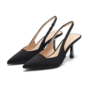 2026 Nieuwe Mode Elegante Zomer Stiletto Sandalen Franse Dameshoge Hakken Verhogende Puntige Verstelbare Band Hakken - Product Image 3