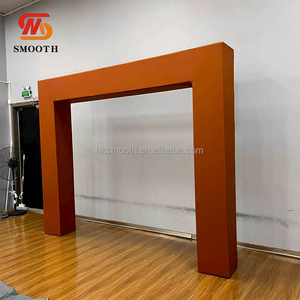 SMS New Design Aluminum Alloy <b>Frame</b> Brown White Fabric Cover Party Decoration Aluminum Alloy <b>Frame</b> for Various Scenarios Decor - Product Image 3