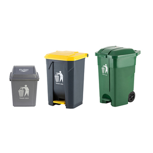 660l 1100l डस्टबिन बड़े प्लास्टिक आउटडोर सड़क डस्टबिन पार्क रबीश ट्रोली गाड़ी कचरा रीसाइक्लिंग कंटेनर कचरा बिन - Product Image 5