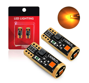 Alta luminosità T10 2W 12V 400LM lampadina interna a LED accessori auto bianco ambra rosso illuminazione per una migliore lettura - Product Image 1