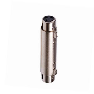 Xlr Female To Female Audio Adapter <b>3</b> <b>Pin</b> Zinc Alloy Connector For Audio Equipment - Product Image 5