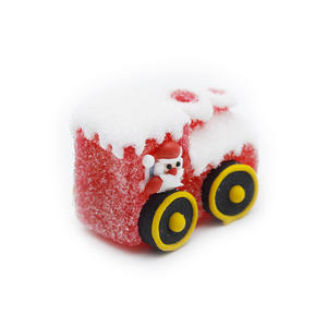Vente en gros d'usine, bonbons de haute qualité halal en forme de voiture, petit camion rouge, bonbons de dessin animé - Product Image 4
