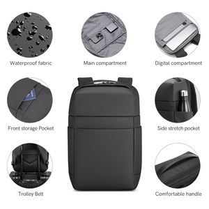 <span class=keywords><strong>Mochila</strong></span> ligera de estilo profesional para <span class=keywords><strong>hombre</strong></span>, mochilas impermeables personalizadas para ordenador portátil, <span class=keywords><strong>mochila</strong></span> de viaje para oficina de negocios, <span class=keywords><strong>mochila</strong></span> de viaje OEM - Product Image 4