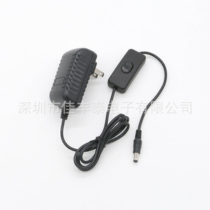 Adaptador de corriente Rey.1 12V 1A con interruptor para tira de luz LED y bomba de agua - Product Image 4